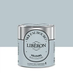 Peinture bleu couture multisupport 163 faubourg LIBÉRON velours 0.5 l