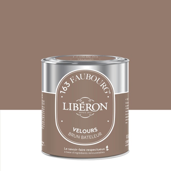 Peinture brun bateleur multisupport 163 faubourg LIBÉRON velours 0.5 l