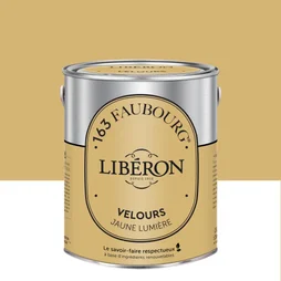 Peinture jaune lumière multisupport 163 faubourg LIBÉRON velours 2.5 l