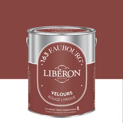 Peinture grège rouge lyrique multisupport 163 faubourg LIBÉRON velours 2.5 l