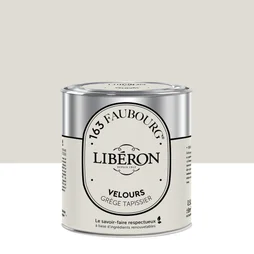 Peinture grège tapissier multisupport 163 faubourg LIBÉRON velours 0.5 l