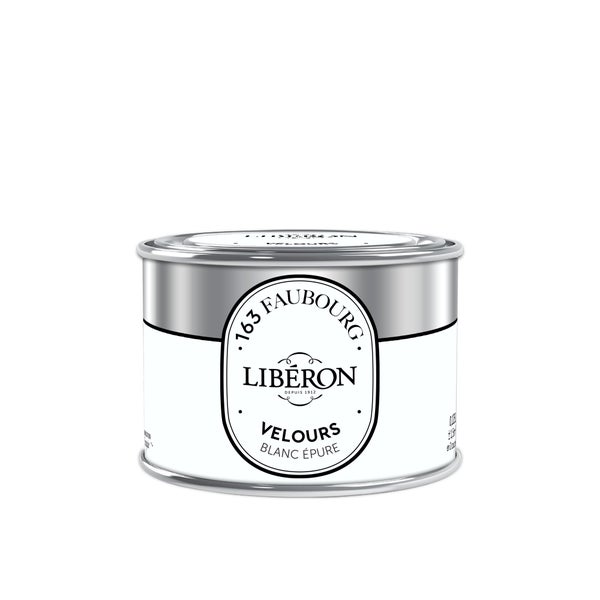 Peinture blanc épure mur, plafond et boiserie LIBÉRON velours 0.125 l