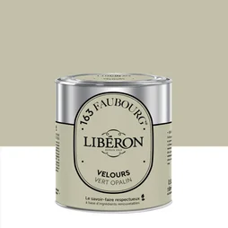 Peinture vert opalin mur, plafond et boiserie LIBÉRON velours 0.5 l