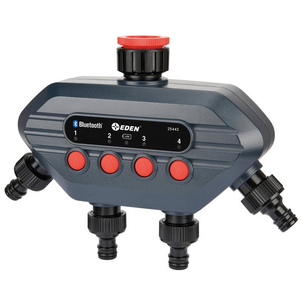 Programmateur d'arrosage connecté bluetooth 4 voies JARDIBRIC