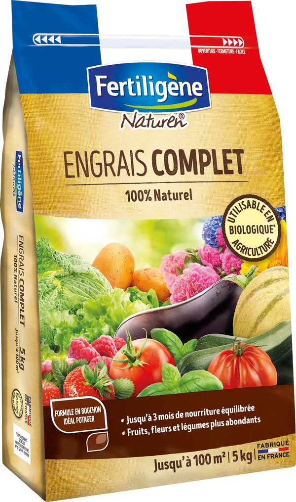 Engrais potager FERTILIGENE 100 m²