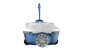 Piscine hors-sol BESTWAY, rond Diam.3.66 x H.1.22m + Robot GUPPY