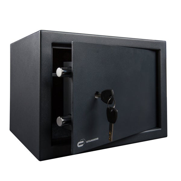 Coffre-fort à clé STANDERS Sft-25kbl2 H. 25 x l. 35 x P. 25 cm