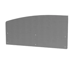 Kit crédence Crédence courbe gauche - inox, inox