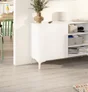 Lot de 2 pieds de meubles métal STANDERS Leo noir mat