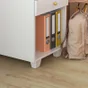 Lot de 2 pieds STANDERS pour meuble Evo'm Tim blanc