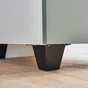 Lot de 2 pieds STANDERS pour meuble Evo'm Tim noir