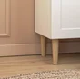 Lot de 2 pieds STANDERS pour meuble Evo'm Nao bois naturel