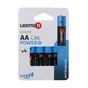 Lot de 4 piles alcaline aa, 1.5 V, LEXMAN