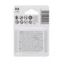 Lot de 4 piles alcaline aa, 1.5 V, LEXMAN