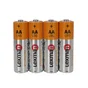 Lot de 4 piles alcaline aa, 1.5 V, LEXMAN