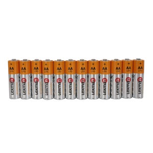 Lot de 8+4 piles alcaline lr6 aa 1,5 v, LEXMAN