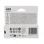 Lot de 8+4 piles alcaline power+ lr03 aaa 1.5 v, LEXMAN