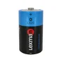 Lot de 2 piles alcaline power+ lr20 d 1.5 v, LEXMAN