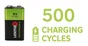 Pile rechargeable 9v 6lr61, LEXMAN