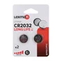 Lot de 2 piles lithium cr2032/dl2032, 3 V, LEXMAN