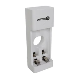 Chargeur de batterie de poche, LEXMAN, 1 ou 2 piles aa/aaa