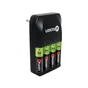 Chargeur de piles LEXMAN, 1 ou 4 piles aa / aaa