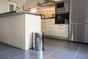 Poubelle de cuisine 20L à pédale SELEKTA inox chromé