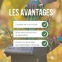 Broyeur de vegetaux electrique BOSCH Axt 2550 tc