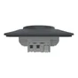 Lot de 5 interrupteurs va-et-vient complet Ovalis SCHNEIDER ELECTRIC, anthracite