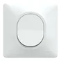 Interrupteur va-et-vient complet Ovalis, SCHNEIDER ELECTRIC, blanc