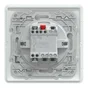 Interrupteur va-et-vient complet Ovalis, SCHNEIDER ELECTRIC, blanc