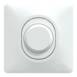 Variateur de lumière universel complet Ovalis, SCHNEIDER ELECTRIC, blanc