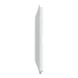 Plaque quadruple horizontale Ovalis, SCHNEIDER ELECTRIC, blanc