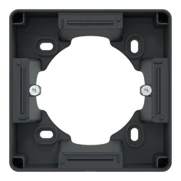 Boîte support pour montage saillie 36mm Ovalis, SCHNEIDER ELECTRIC, anthracite