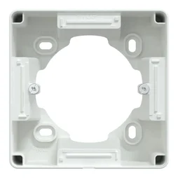 Boîte support pour montage saillie 36mm Ovalis, SCHNEIDER ELECTRIC, blanc