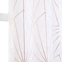 Voilage arda blanc doré 140 x 260 cm