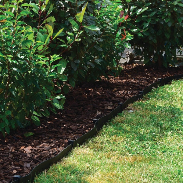 Bordure ECOFIRST, noire, H.14cm x L.10m