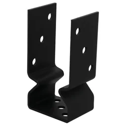 Sabot de charpente universel acier zingue noir Magnodur 71x150x60, SUKI