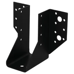Sabot de charpente universel acier zingue noir Magnodur 45x107x78x35, SUKI