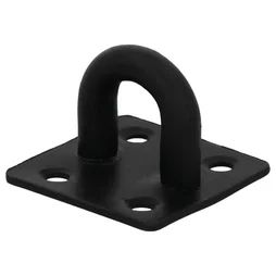 Oeil sur platine acier zingue noir Magnodur 38x38x30, SUKI