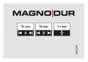 Coin rectangulaire acier zingue Magnodur 70x50, SUKI