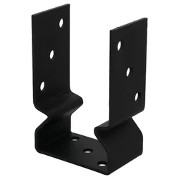 Sabot de charpente universel acier zingue noir Magnodur 91x150x60, SUKI