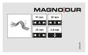 Crampon à visser acier zingue Magnodur 91x20, SUKI