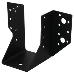 Sabot de charpente universel acier zingue noir Magnodur 60x100x70x35, SUKI
