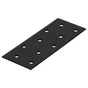 Patte d'assemblage en T acier zingue noire Magnodur 40x100, SUKI
