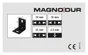 Equerre acier zingue noire Magnodur 70x70x55, SUKI