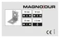 Equerre acier zingue Magnodur 50x50x35, SUKI