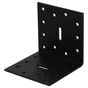 Equerre acier zingue noire Magnodur 80x80x80, SUKI