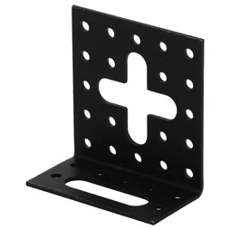 Equerre acier zingué ajustable noire Magnodur 30x60x60, SUKI