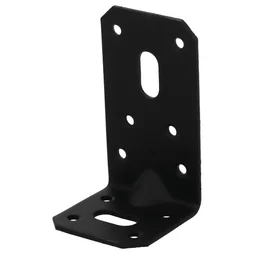 Equerre acier zingue noire Magnodur 50x90x50, SUKI